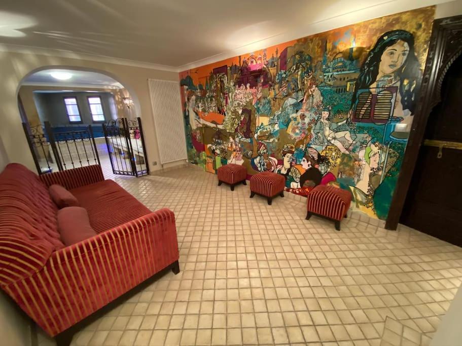 Chambre Emeraude, Riad 9 Couple Only Au Village Naturiste آجد المظهر الخارجي الصورة